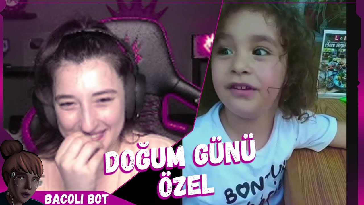 Pqueen - Kendisine Yapılan Doğum Günü Videosunu İzliyor