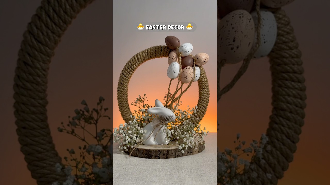 Easter decor in American style 🐣