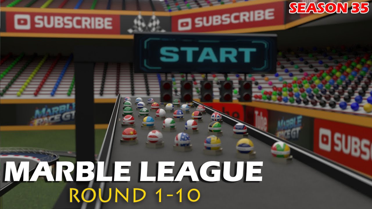 30 команд, 20 гонок: Marble League, сезон 35 — турнирная таблица первой половины!