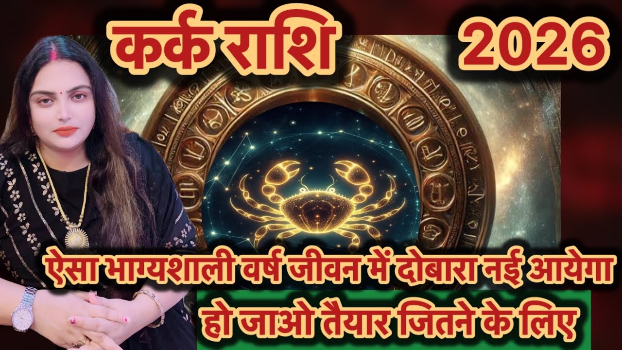 Kark Rashi 2026 Life ka Best year hoga Haari Baazi Jeetoge,Duniya Kadmo me Hogi #karkrashifal#cancer