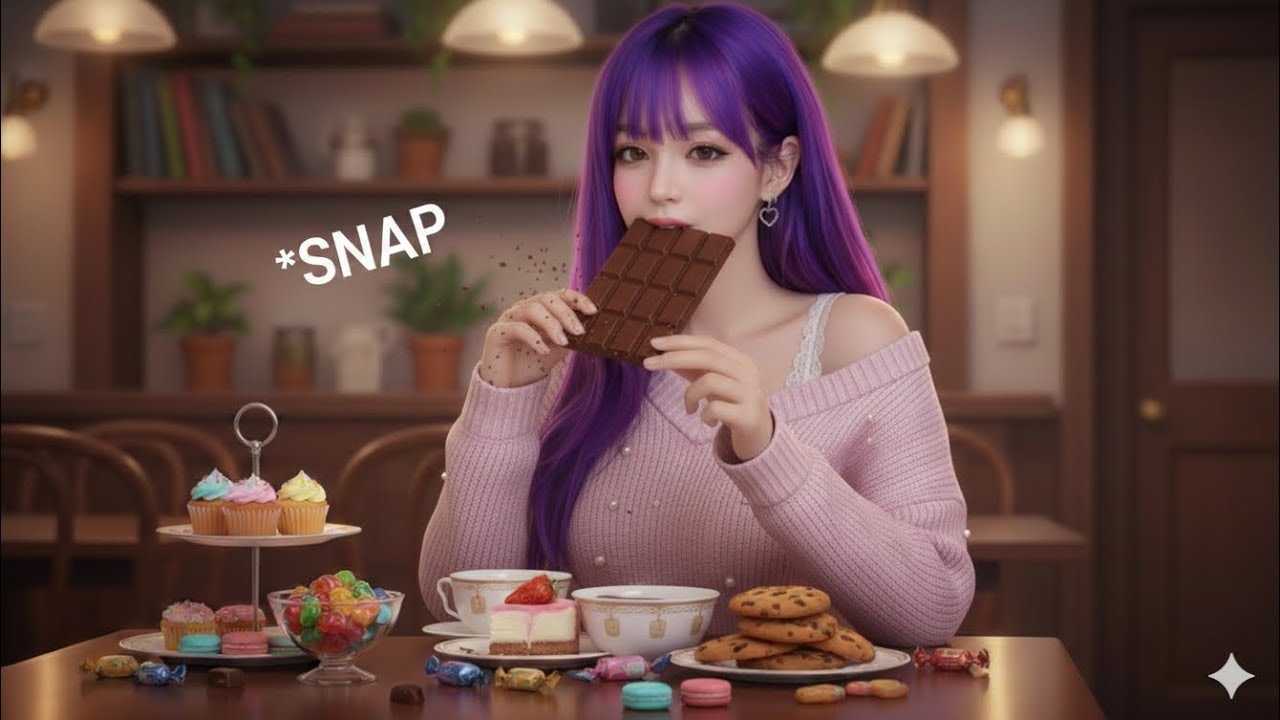 Chocolate Covered Strawberry ASMR 🍓🍫 | Satisfying Crunch & Drip Sounds ##asmr 