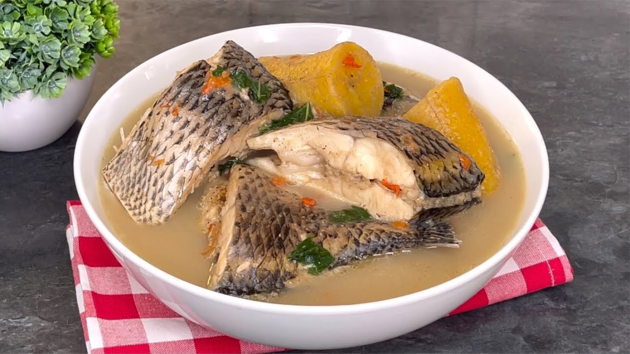 Delicious Tilapia Fish and Plantain Pepper Soup Recipe!