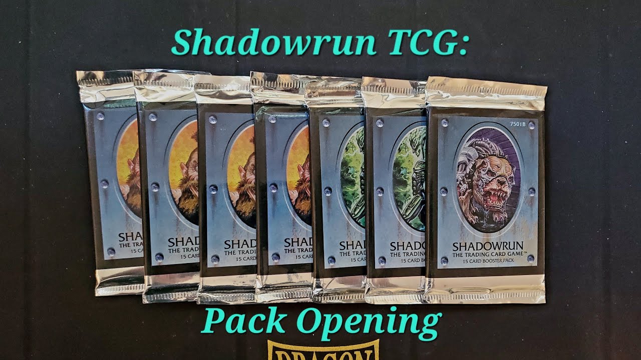 Shadowrun TCG: Booster Pack Opening
