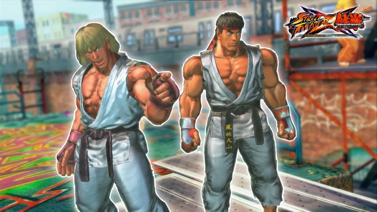 Ken & Ryu vs Vega & Balrog (Highest Difficulty) | Street Fighter X Tekken