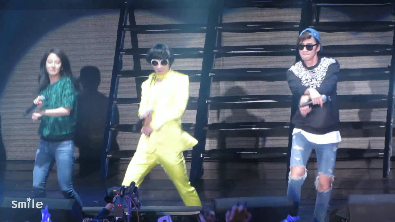 150117 running man special live in Taipei - 江南style