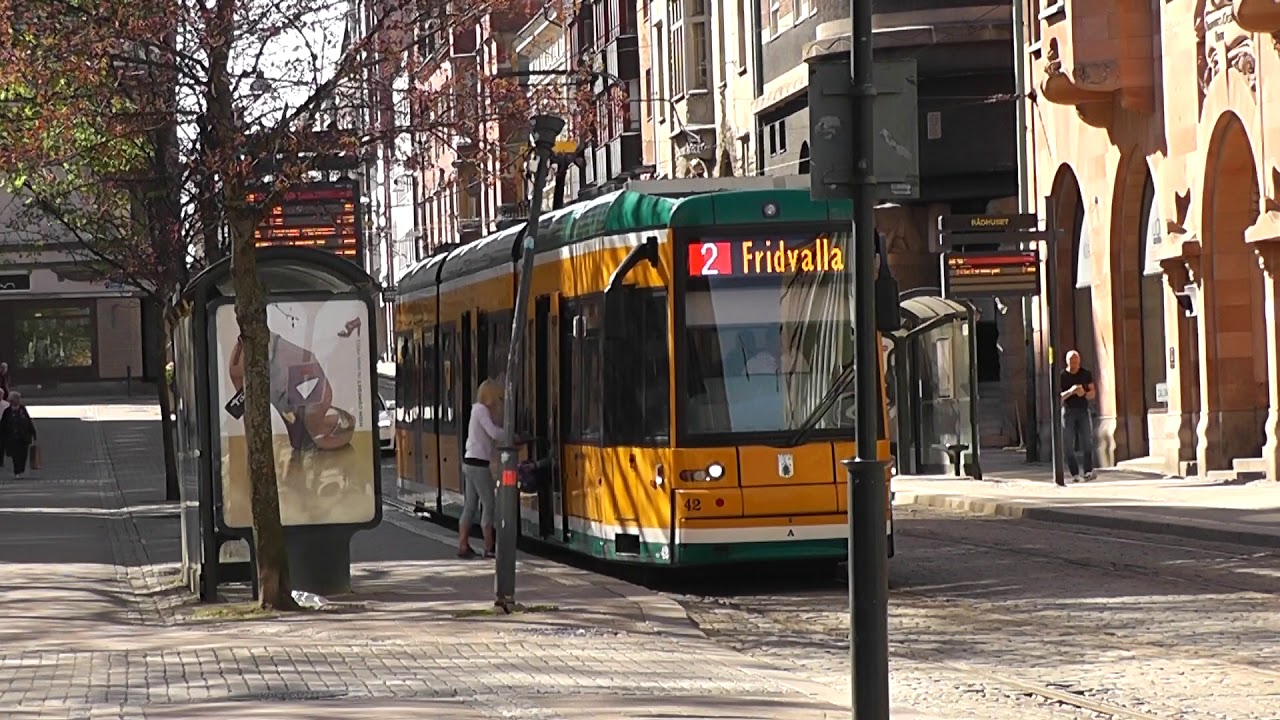 Spårvagnar Centrala Norrköping 18-05-07