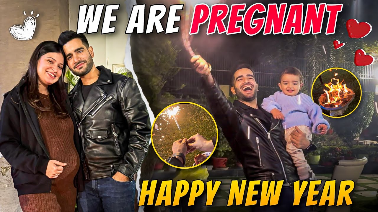 WE ARE PREGNANT ❤️ | HAPPY NEW YEAR CELEBRATIONS | Aman and ITI vlogs 