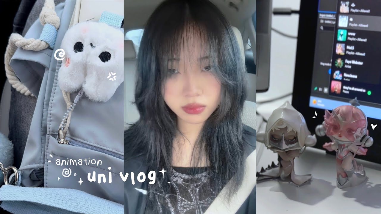 𖦹°‧★ animation student mini vlog🐰!! ✦ the marias concert + draw with me