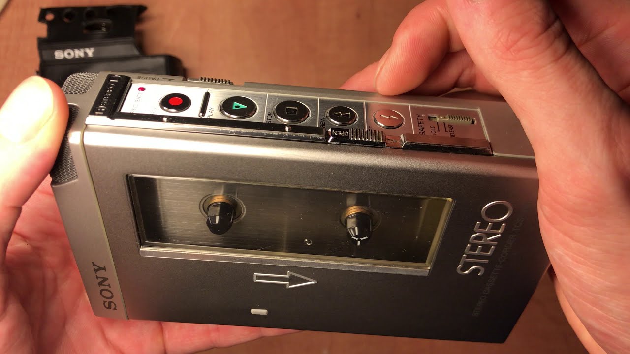 Sony TCS-370 Cassette-Corder - Testing before repair