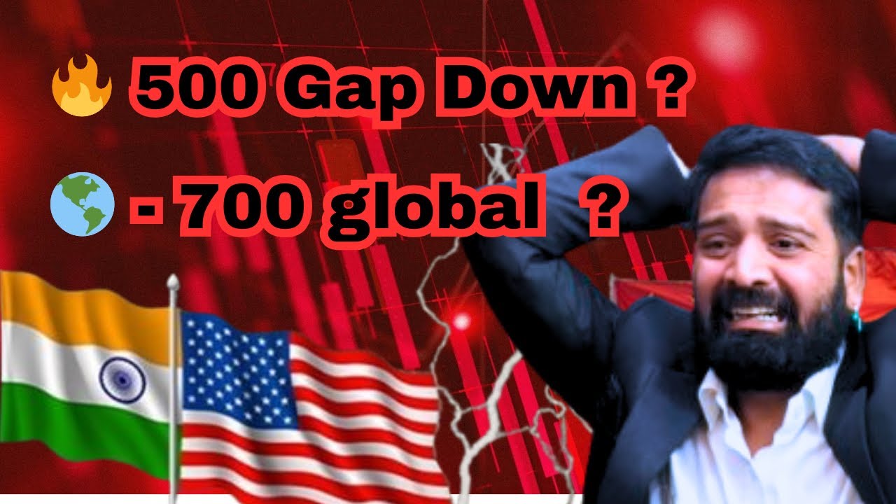 Gift Nifty -500 🔴 | Dow 700 Point Down 😱 | 4 March Nifty Crash Ya Recovery? | Market Prediction