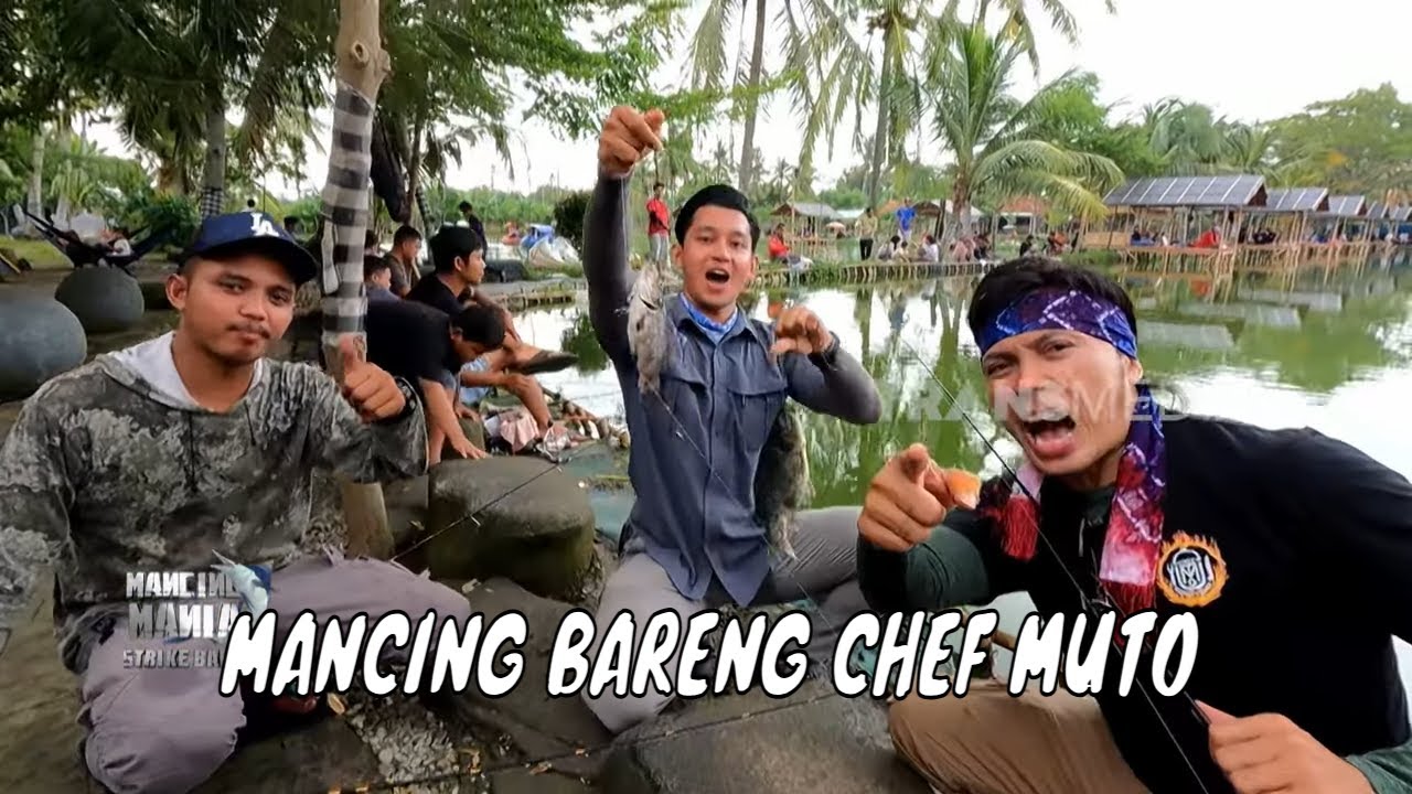 Mancing Bareng Chef Muto di Situ Buer | MANCING MANIA STRIKE BACK (03/01/26) Part 1