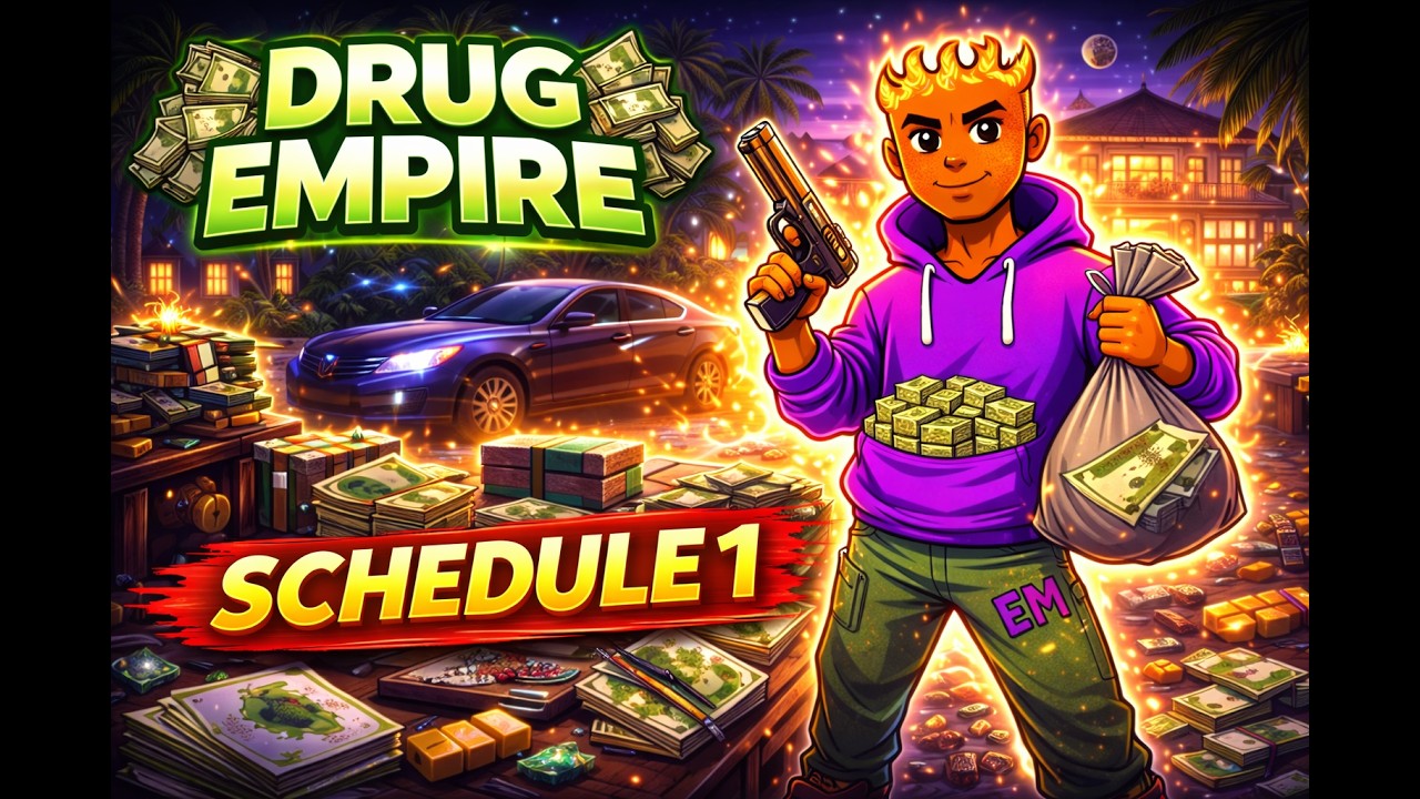 Schedule 1 Gameplay | Starting My Drug Empire | LIVE | EXPERTMUFFIN
