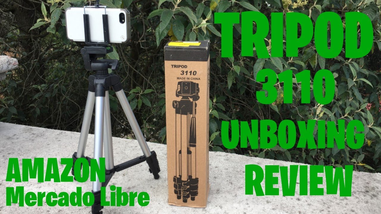 Tripie para celular modeló  3110 ¡BARATO! Unboxing y Review 2019