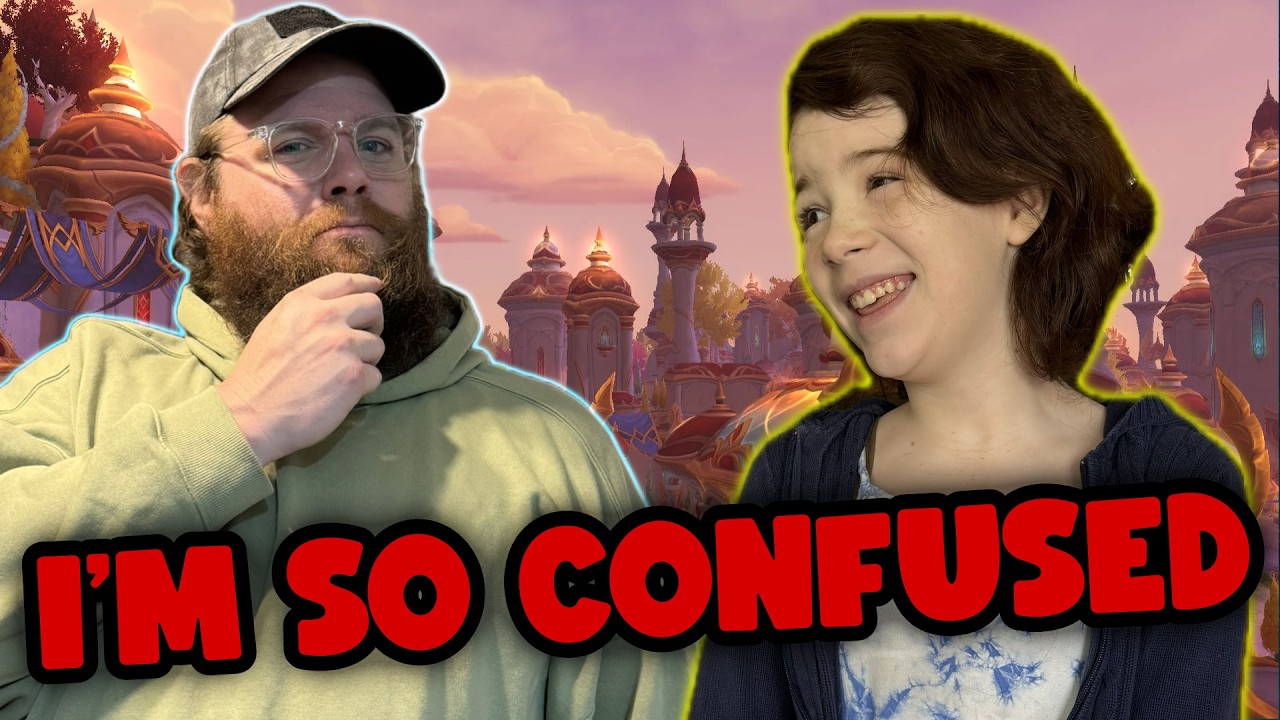 I was NOT prepared for this. Father and Daughter Question WoW Lore