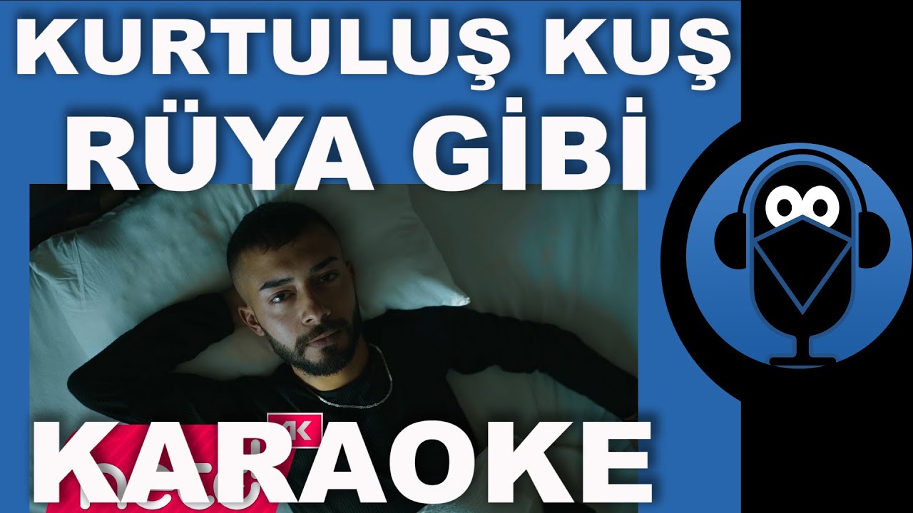 Kurtuluş Kuş - Rüya Gibi / KARAOKE / Sözleri / Lyrics / Fon Müziği / Beat ( COVER )