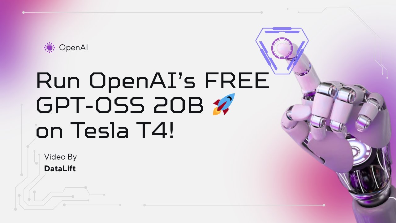 GPT-OSS: OpenAI’s Free 20B Model Running on a Tesla T4 in Google Colab 🚀🔥