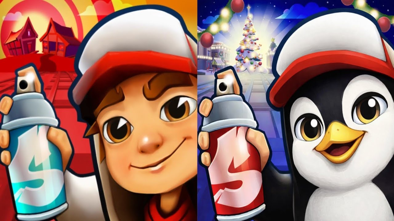 Subway surfers : Lunar New Year 2023 🆚 Winter Wonderland 2024 Map Comparison