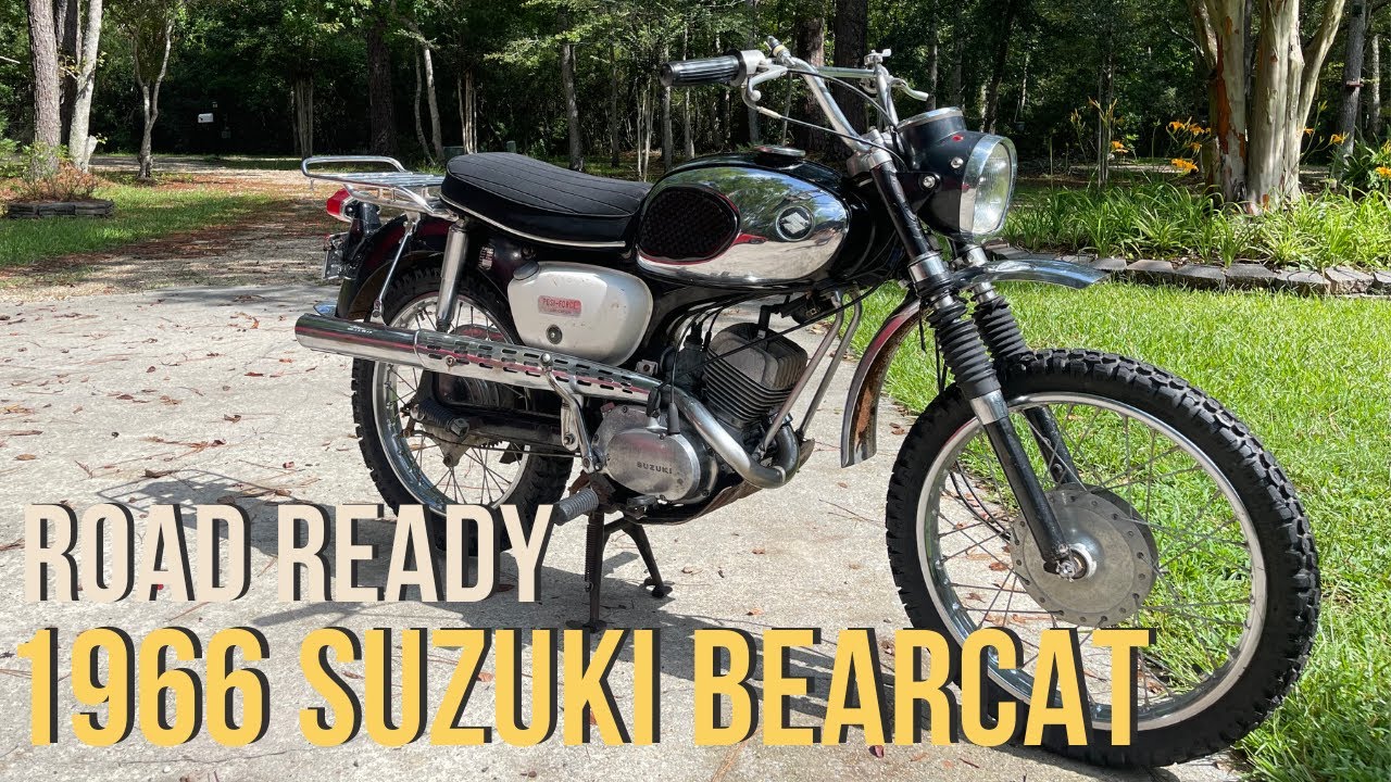 1966 Suzuki Bearcat 120cc Part 2: Maintenance and Repair Tips #suzuki #vintagemotorcycles #2stroke