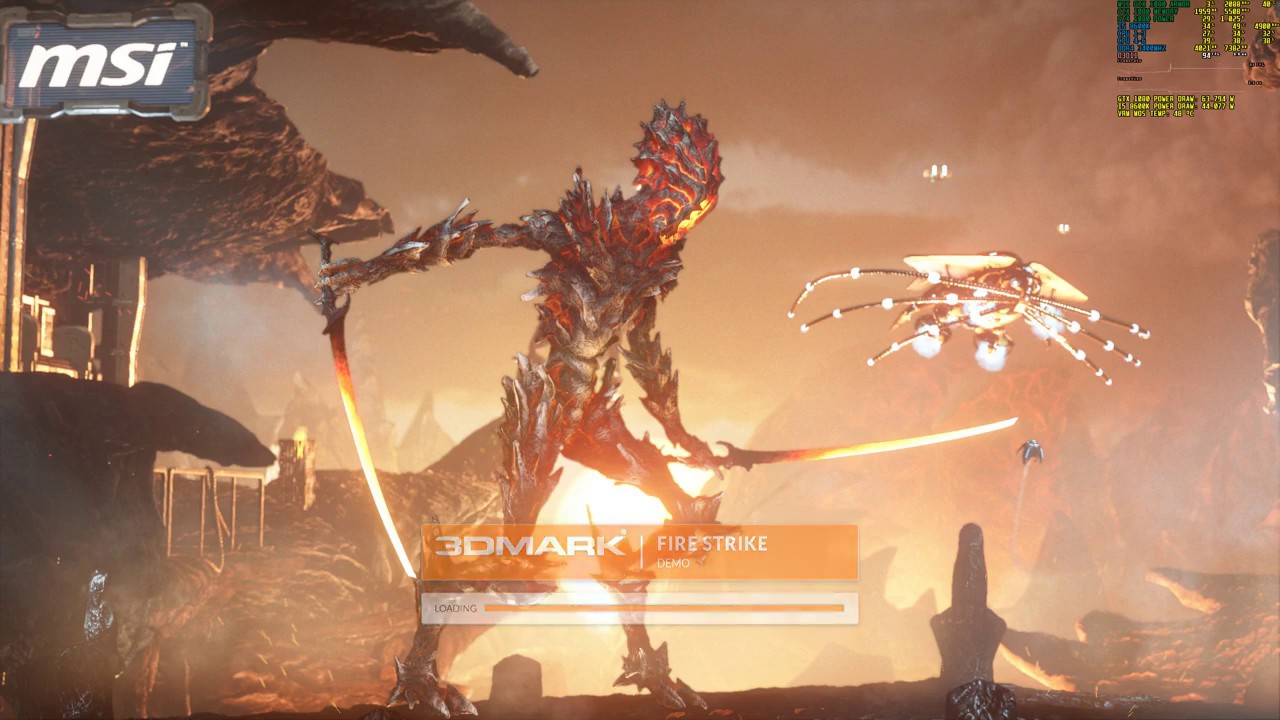 GTX 1080 3D MARK FIRE STRIKE BENCHMARK