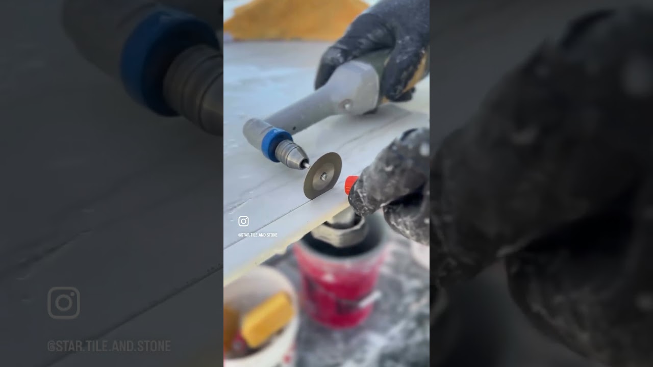 Dekton fabrication with Proxxon and Hydro-Tank