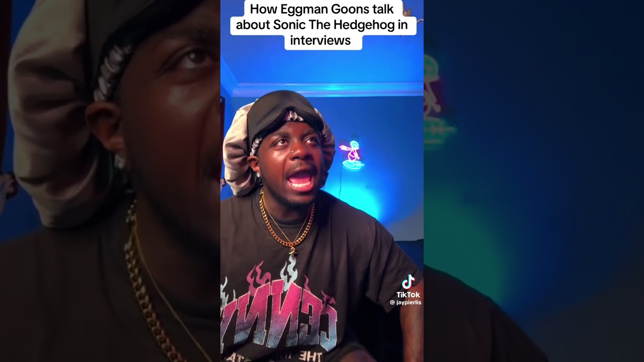How Eggman Goons talk about Sonic The Hedgehog in interviews ~ Jaypierlis