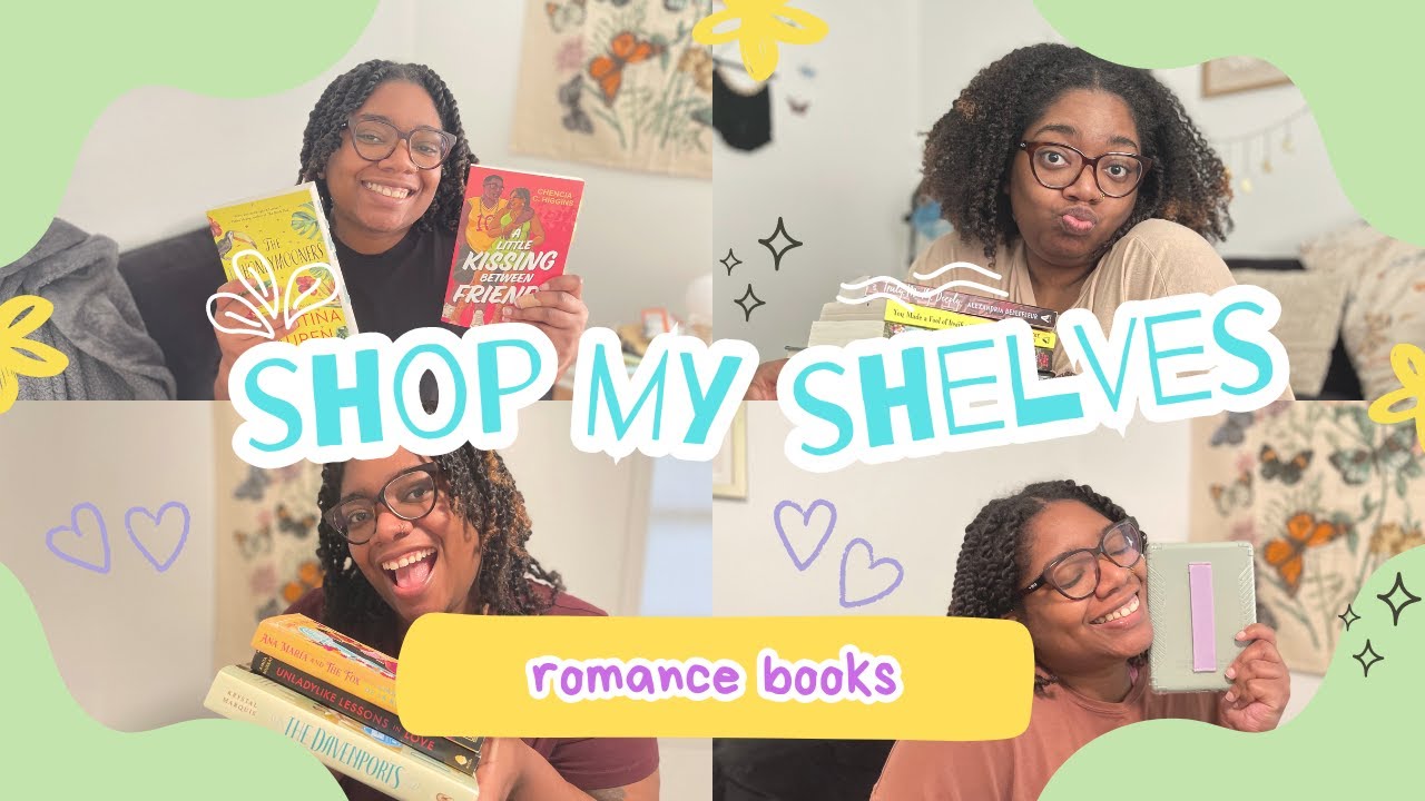 shop my shelves: romance books | all of the romance books I own