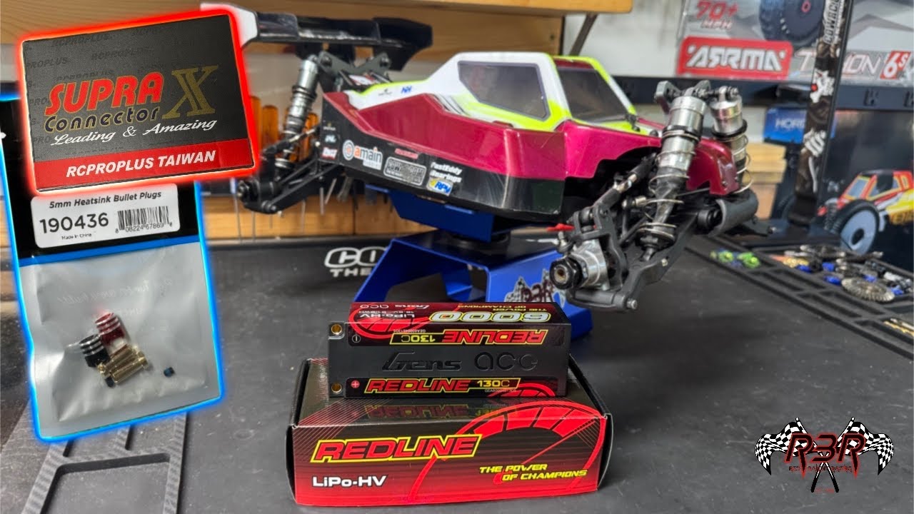 Losi 8ight-XE | Bullet Connector Installation