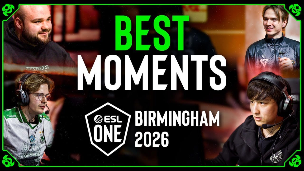 BEST MOMENTS of ESL One Birmingham 2026 - Playoff | DOTA2