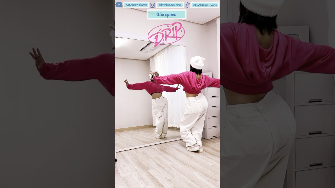 Chorus 1 | 0.5x Slow Music #babymonster #drip #dancetutorial