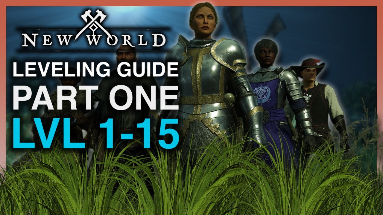 New World Leveling Series! Part 1 Early Game Level 1-15