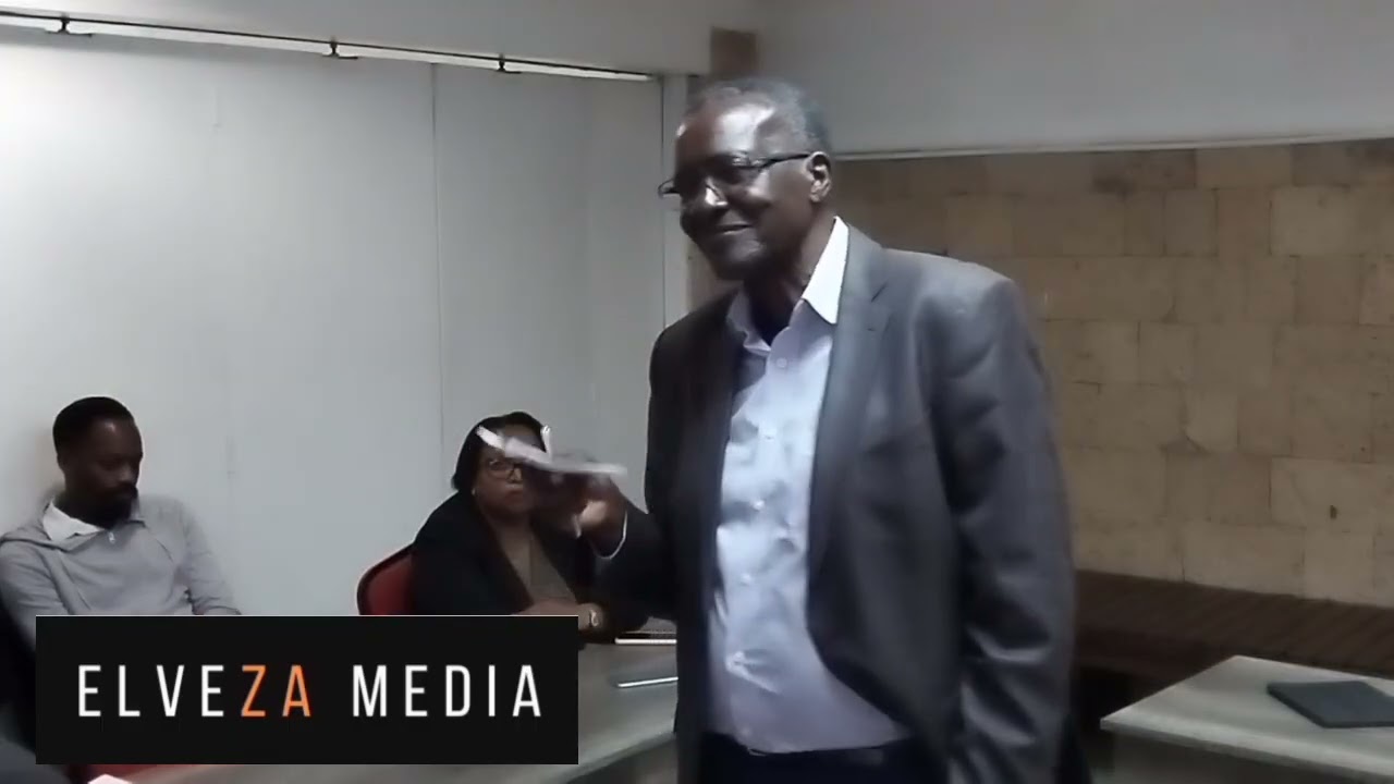 Former Chief Justice David Maraga responds to a question on police taskforce commission.