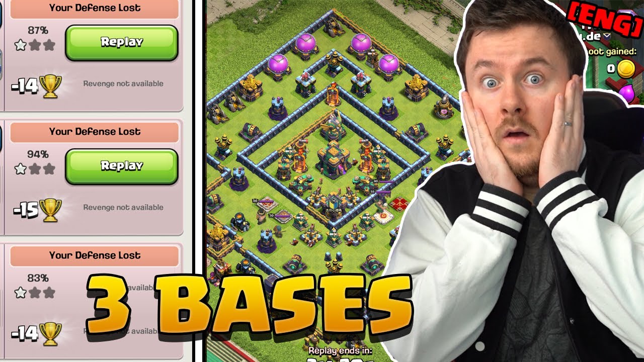 3 NEW iTzu Legends and CWL Bases | Global Rank 6 Player copied my base ! | Clash of Clans English