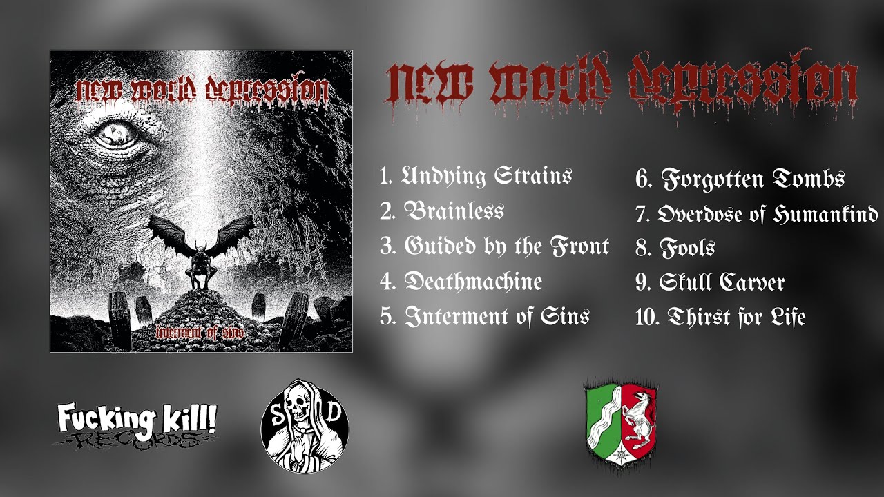 New World Depression - Interment of Sins (2022 | Emsdetten | Death Metal)