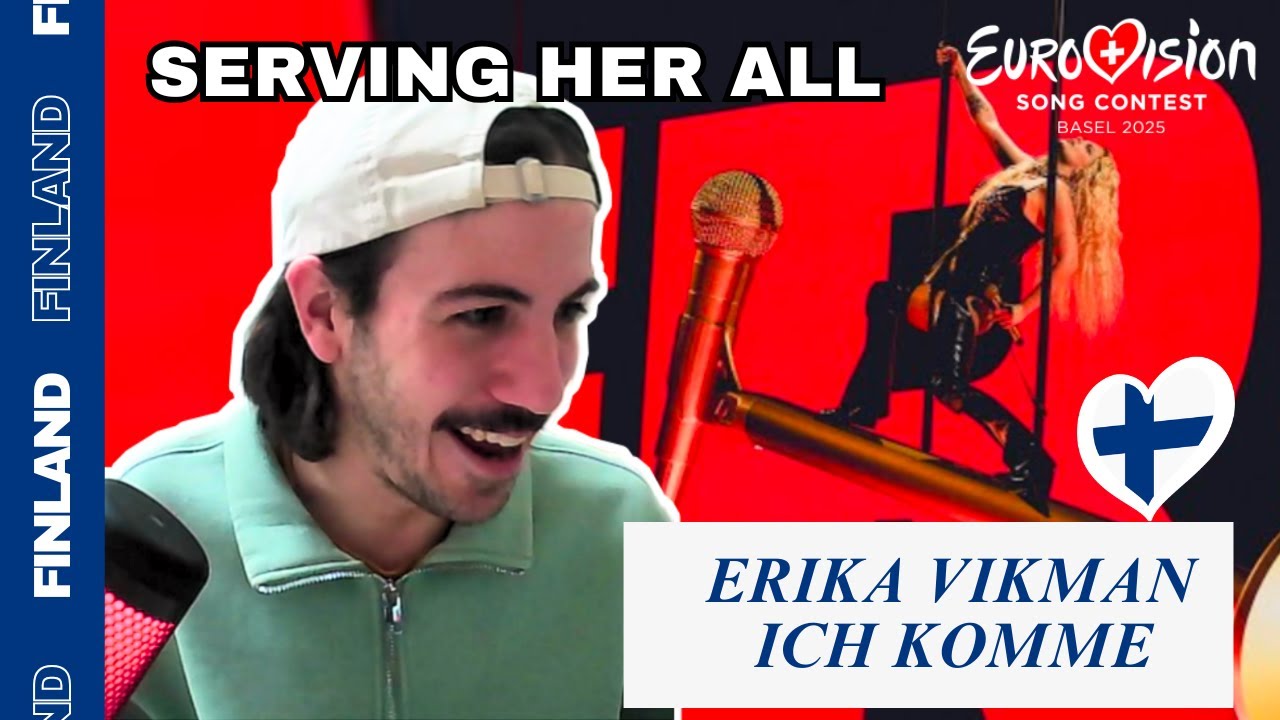 🇫🇮 Spanish REACTION Erika Vikman - ICH KOMME | 🇫🇮 Finland Eurovision 2025 SUBTITLED