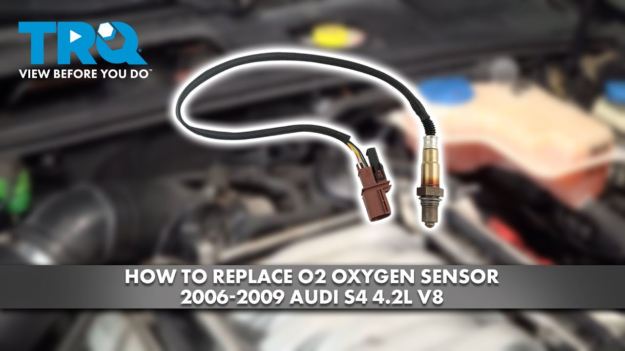 How to Replace O2 Oxygen Sensor 2006-2009 Audi S4 4.2L V8