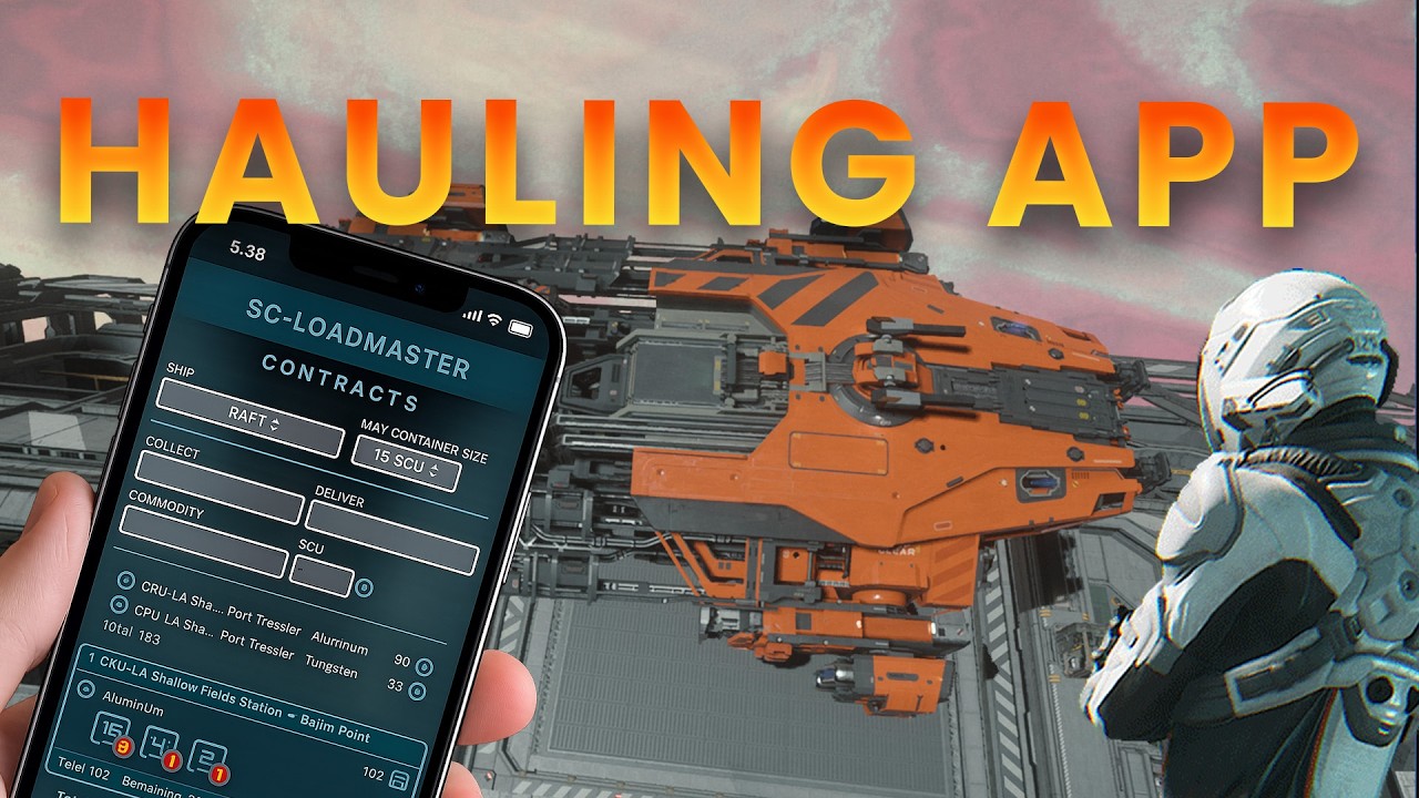 Hauling iPhone App for Star Citizen