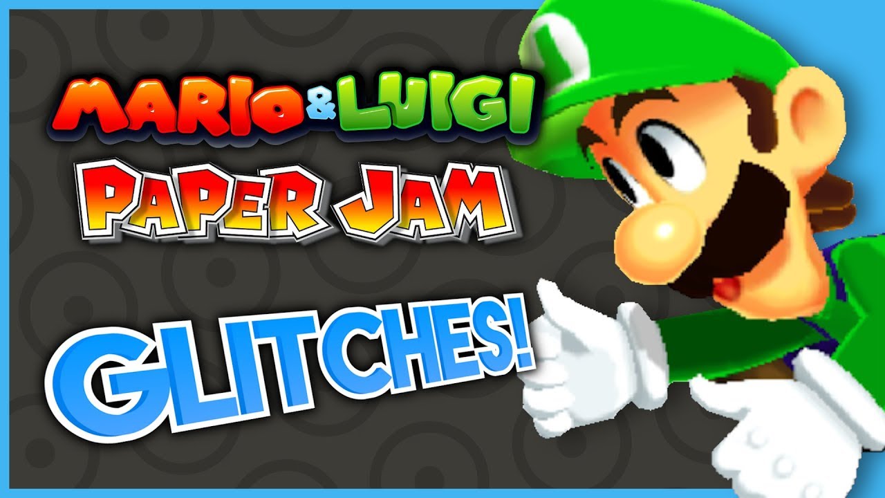 MARIO & LUIGI: PAPER JAM IN UNDER AN HOUR? - What A Glitch! ft. Fawful's Minion