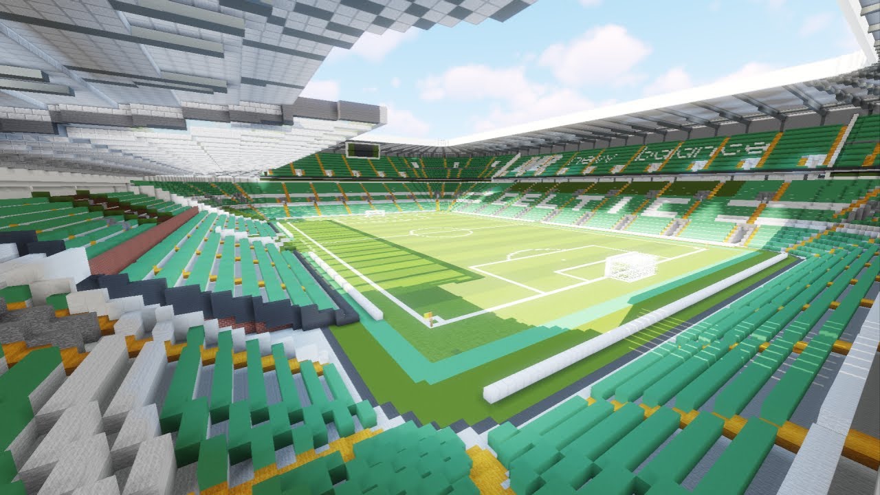 Minecraft Celtic Park (Celtic FC) Timelapse +DOWNLOAD | TheCraftCrusader
