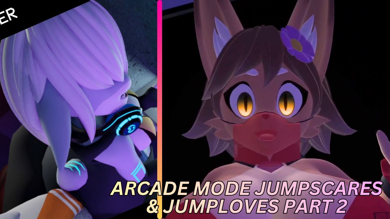 ❤️ALL ARCADE MODE Jumploves/Jumpscares PART 2❤️ | In Heat: Lustful Nights