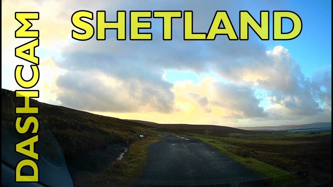 Collafirth to Muckle Roe via Graven - Driving in the Shetland Islands