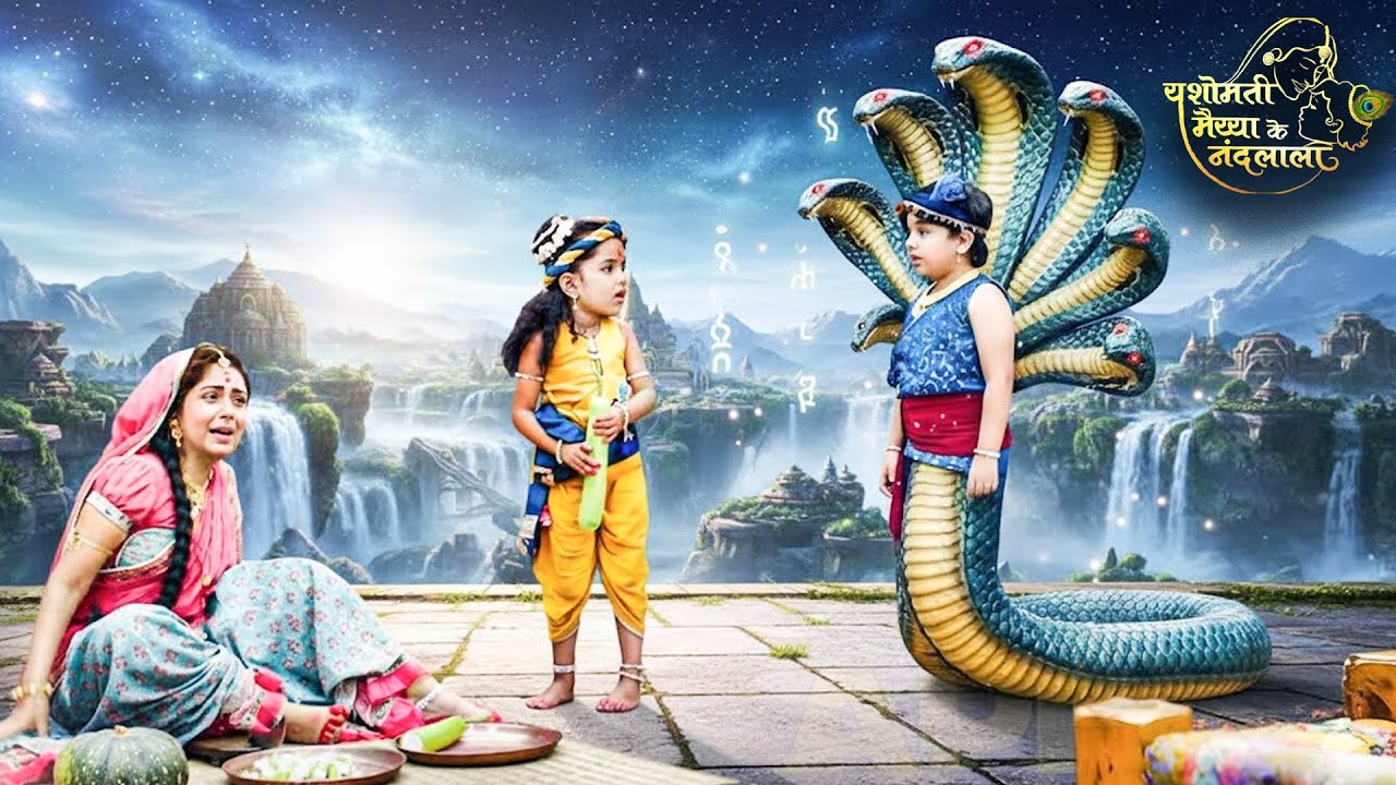 जब बलराम जी ने दिखाया अपना शेषनाग रूप यशोदा मैया रह गईं स्तब्ध | Yashomati Maiyya Ke Nandlal #ymkn
