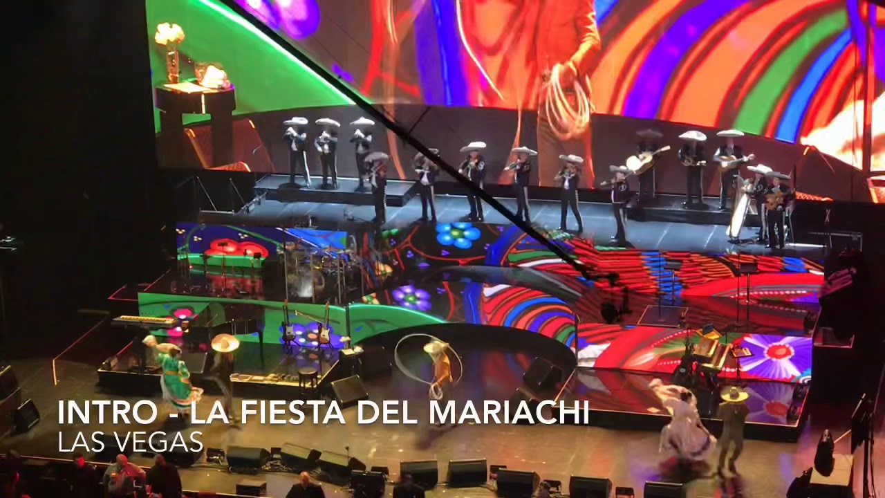 INTRO - LA FIESTA DEL MARIACHI @ LUIS MIGUEL LIVE IN LAS VEGAS, NV 2019