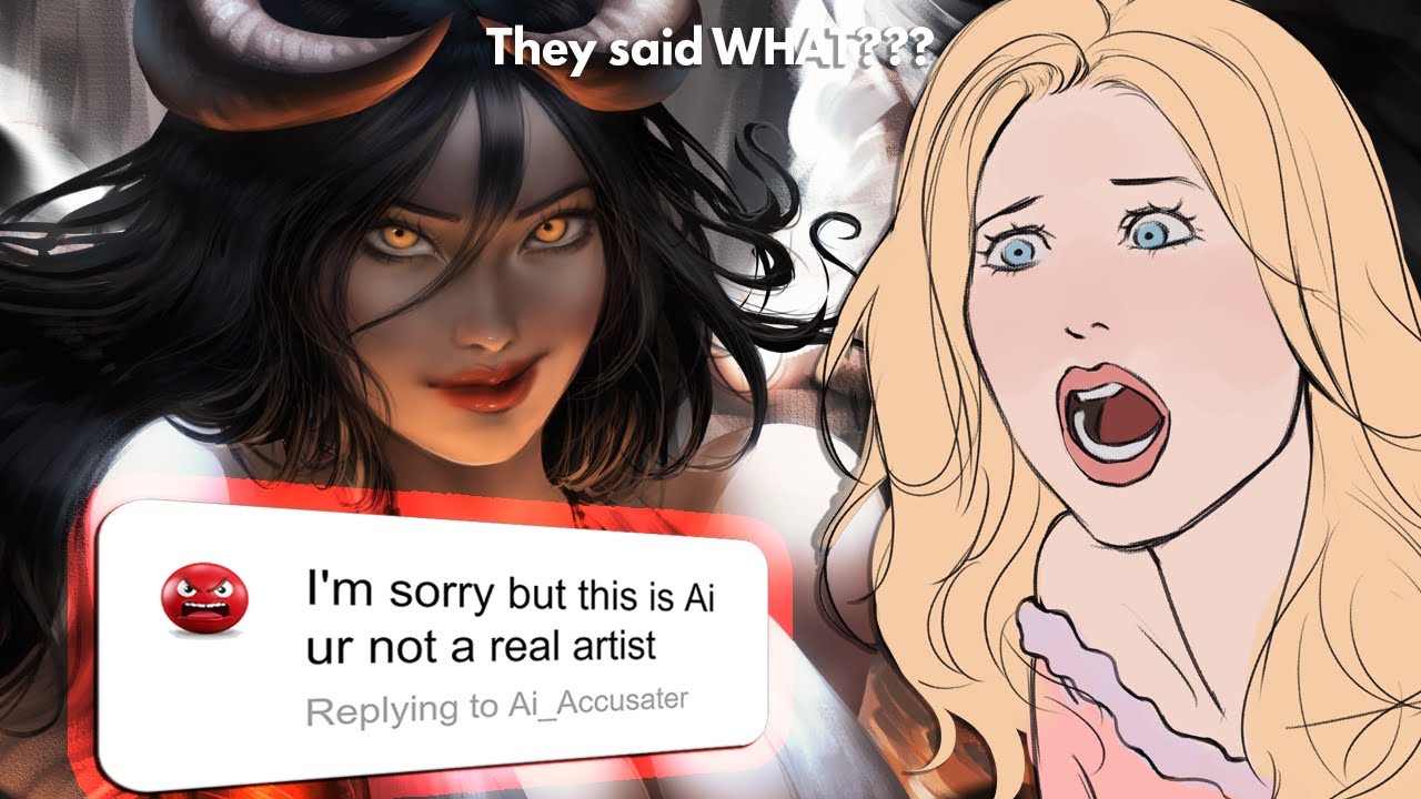 Did Instagram Just Call Me an AI Artist? AI vs Pro Artist