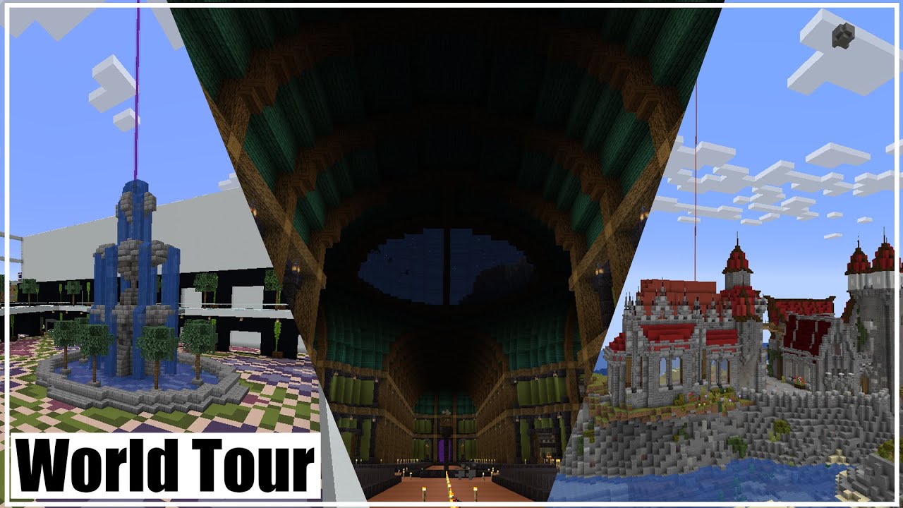Touring One of my Coolest Bases! | Minecraft World Tour