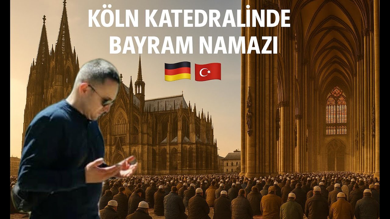 KÖLN KATEDRALI´NIN GIZLI HIKAYESI I 1965 YILINDA KILINAN BAYRAM NAMAZI -022-
