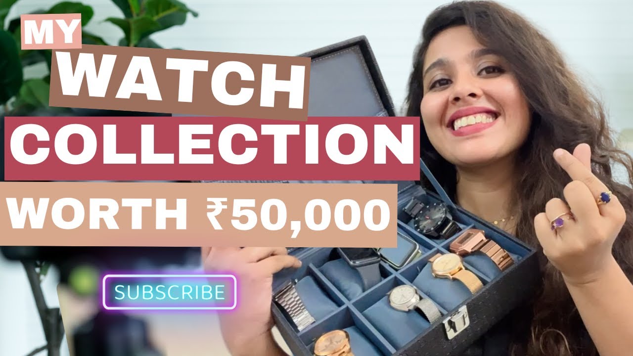 My Watch Collection | Worth ₹50,000 🤑 #malayalam #kerala #watches #women