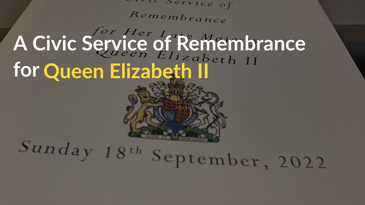 A Civic Service at Liverpool Anglican Cathedral to remember Queen Elizabeth II