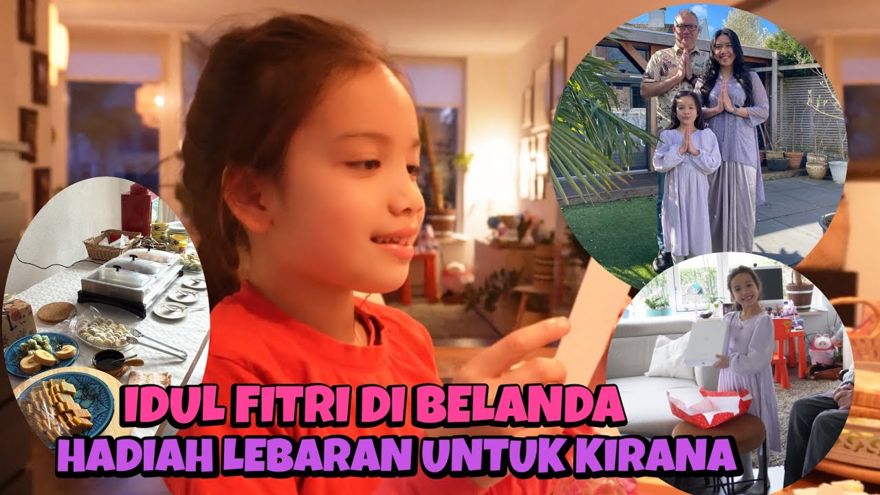 SUASANA LEBARAN DI BELANDA. MAKAN KETUPAT, KUMPUL KELUARGA DAN TETANGGA
