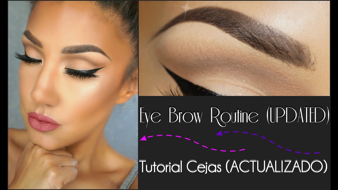 Tutorial de CEJAS PERFECTAS / Makeup for EYEBROWS ON FLEEK  | auroramakeup