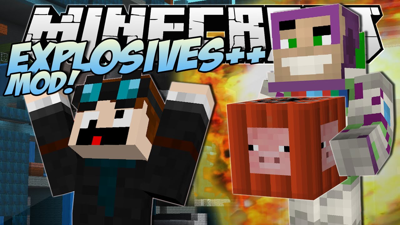 Minecraft | EXPLOSIVES ++ MOD! (The Greatest TNT EVER!!) | Mod Showcase